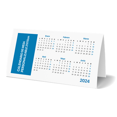 Calendario peana 7 21x10 cm