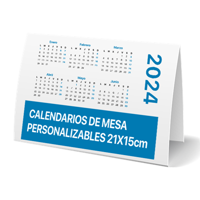 Calendario peana 7 21x15 cm