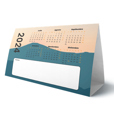 Calendario peana 3 21x15 cm