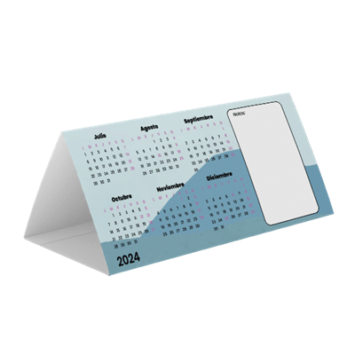 Calendario peana 3 21x10 cm