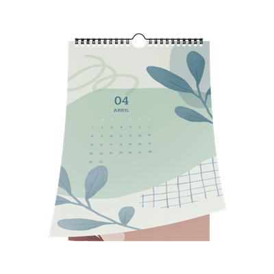 Calendario de pared wire-o 11