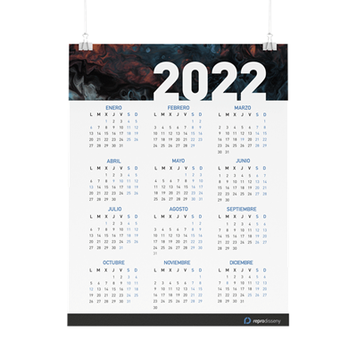 Calendario póster