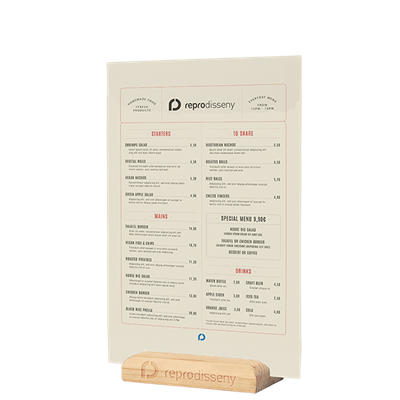Cartas de restaurante