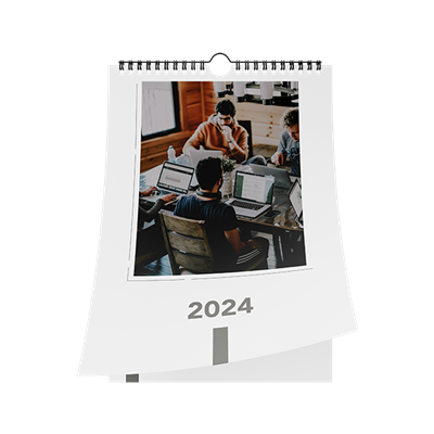 Calendario de pared wire-o 3