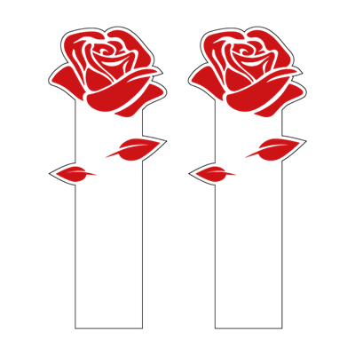 Punto de Libro Rosa - Diseño Libre